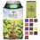 Koozie Custom 45448 4-Color Process Collapsible Can Kooler, Polyester with Foam Backing, Price/each