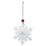 Custom Norwood 51002 Silver String Snowflake Ornament