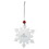 Custom Norwood 51002 Silver String Snowflake Ornament, Price/Each