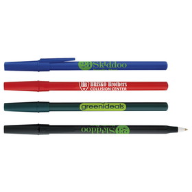 Custom 55124 Corporate Promo Stick Pen, Plastic