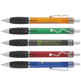 Custom 55212 Wave Pen, Plastic, 5-1/2"l x 3/8" dia.