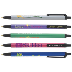 Custom 55426 Metallic Contender Pen, Plastic, 5-1/2"l x 5/16" dia.
