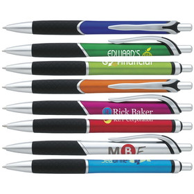 Custom Good Value 55702 Jive Plunger Action Pen