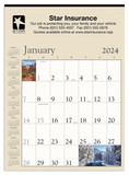 Custom Triumph Calendars 6106 Decorator Memo (Tan) Calendar, Offset