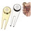 Custom 61160 Magnetic Divot Repair Tool with Ball Marker, Metal, Price/each