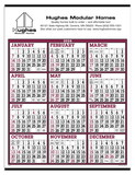 Custom Triumph Calendars 6202 Big Numbers Span-A-Year Calendar