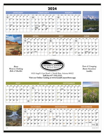 Custom Triumph Calendars 6205 Scenic Span-A-Year Calendar