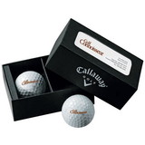 Custom Callaway 2-Ball Business Card Box - Super Soft