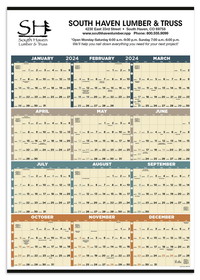 Custom Triumph Calendars 6251 Time Management Span-A-Year (Non-Laminated) Calendar