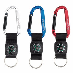 Custom 65075 Navigating Carabiner, Metal, 4-1/2"w x 1-3/8"h x 7/16"d