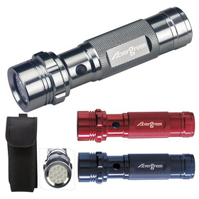 Custom 65264 Aluminum Led Flashlight, Aluminum, 5-3/4"w x 1-5/8" dia.