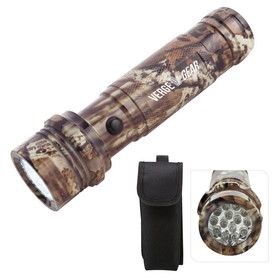 Custom 65323 Camouflage Aluminum Led Flashlight, Aluminum