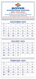 Custom Triumph Calendars 6602 Blue & Grey Commercial Planner, Offset