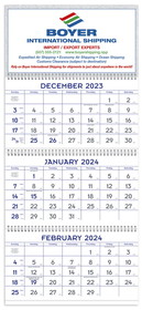 Custom Triumph Calendars 6602 Blue & Grey Commercial Planner, Offset