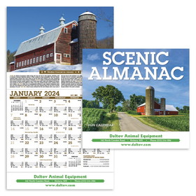 Custom Triumph Calendars 6702 Scenic Almanac Calendar, Offset