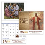 Custom Good Value Calendars 7019 God's Gift W Funeral Pre-Planning Sheet - Spiral Calendar, Digital