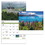 Custom Good Value Calendars 7025 Glorious Getaways - Spiral Calendar, Digital, Price/each