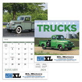 Custom Good Value Calendars 7037 Treasured Trucks - Spiral Calendar, Digital