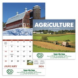 Custom Good Value Calendars 7247 Agriculture - Stapled Calendar, Offset