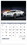 Custom Good Value Calendars 7281 Exotic Sports Cars - Stapled Calendar, Offset, Price/each