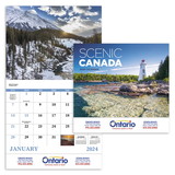 Custom Good Value Calendars 7302 Scenic Canada - Stapled Calendar, Offset