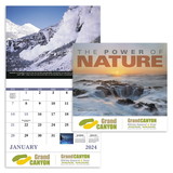 Custom Good Value Calendars 7303 The Power Of Nature - Stapled Calendar, Offset