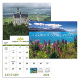 Custom Good Value Calendars 7525 Glorious Getaways - Window Calendar, Digital