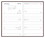 Custom Triumph Calendars 8052 Standard Weekly Pocket Planner, Foil Stamp, Price/each