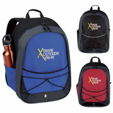 Custom Atchison Ap5390 Tri-Tone Sport Backpack, 600D Polyester