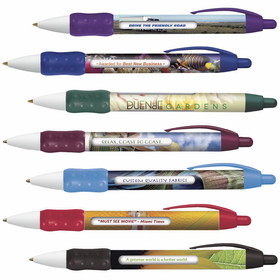 Custom DCWBMES - BIC Digital WideBody Six Rotating Message Pen, 5/8"W x 5 17/32"H