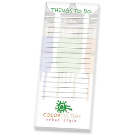 Custom P3A8A25ECO - BIC Ecolutions 3" x 8" Adhesive Notepad, 25 sheet