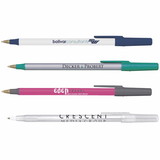 Custom RS - BIC Patented Ventilated Cap Design Round Stic Pen, 15/32