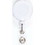 Custom Round Retractable Badge Holder with Lanyard, 1 1/4", Price/each