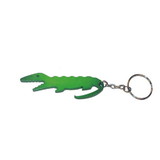 Custom Aligator Bottle Opener Keychain, 3 3/32