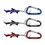 Custom Plane / Aircraft Shape Bottle Opener Keychain, 2 11/16" X 1", Price/each