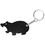 Custom Hippo Shape Bottle Opener Key Chain, 2 3/8" X 1 1/8", Price/each