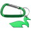 Custom Duck Shape Bottle Opener Key Chain, 2 5/16" X 1 3/16", Price/each