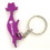 Custom Cat Shape Bottle Opener Key Chain, 2 1/4" X 5/8", Price/each