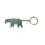 Custom Bear Shape Bottle Opener Keychain, 2 1/8" X 1 1/8", Price/each