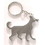 Custom Dog Shape Bottle Opener Key Chain, 2" X 1 3/4", Price/each