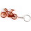 Custom Bicycle Shape Bottle Opener Key Chain, 2 1/4" X 1 11/32", Price/each
