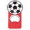 Custom Jumbo Size Soccer Shape Magnetic Bottle Opener, 2" X 3 13/16", Price/each