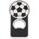 Custom Jumbo Size Soccer Shape Magnetic Bottle Opener, 2" X 3 13/16", Price/each