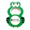 Custom Jumbo Size Frog Shape Magnetic Bottle Opener, 2 1/4" X 3 1/4", Price/each