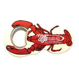 Custom Jumbo Size Lobster Shape Magnetic Bottle Opener, 3 5/8