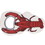 Custom Jumbo Size Lobster Shape Magnetic Bottle Opener, 3 5/8" X 2 3/32", Price/each