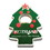 Custom Jumbo Size Christmas Tree Shape Magnetic Bottle Opener, 3" X 4 3/32", Price/each