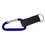 Custom Carabiner with Split Key Ring and Nylon Strap, 1 7/8" X 1", Price/each