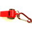 Custom Whistle with Compass Thermometer Key Chain, 2 1/4" X 1 1/4", Price/each