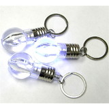 Custom Super Bright Led Flashlight Swivel Keychain, 2 1/4